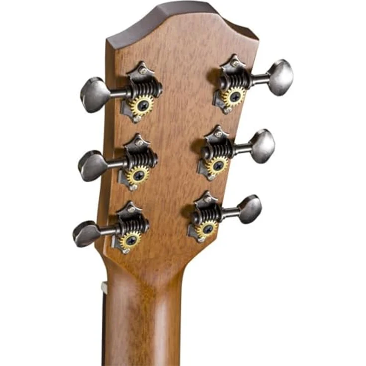 Baton Rouge X81M/P Parlor, Westerngitarre mit massiver Mahagonidecke, Ovangkol-Griffbrett und natur satin Finish – Bild 3