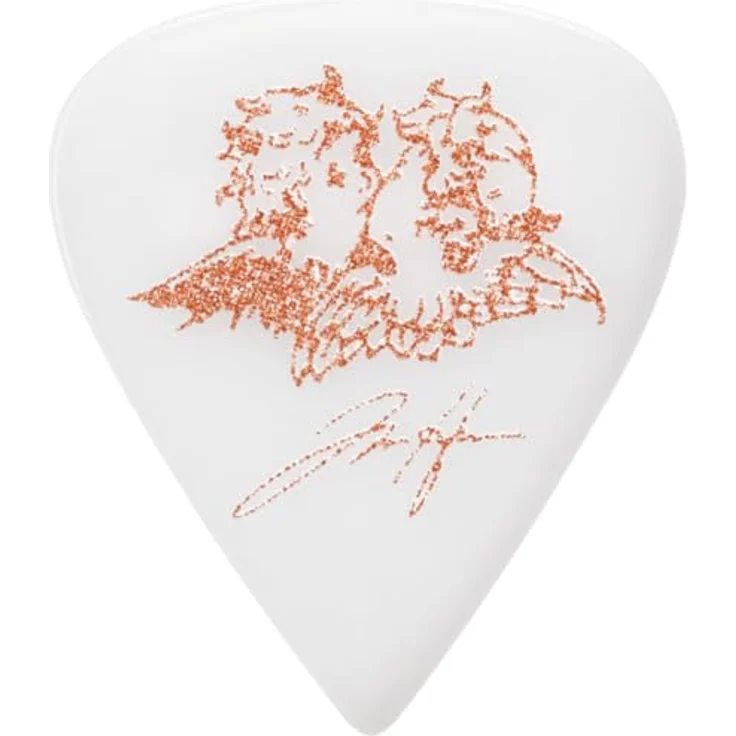 Ibanez P1000TH-C1 Tim Henson, Signature Plektrum Set mit 3x Pink & 3x Black, Teardrop-Form, 1,11mm Stärke, Made in Japan – Bild 4