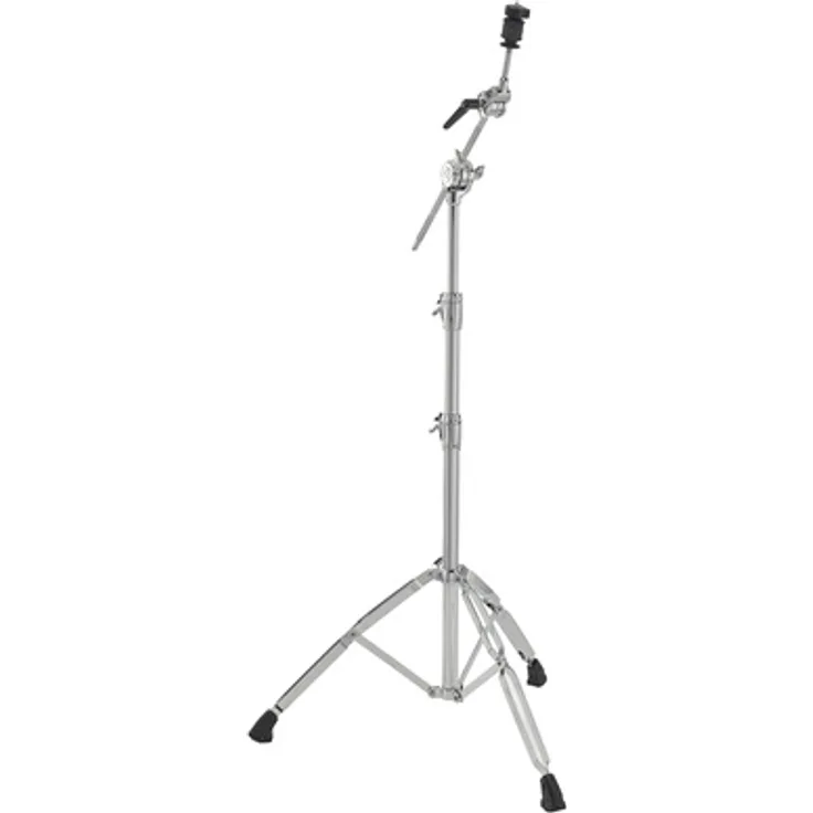 Mapex BF1000 Falcon Boom Stand, Galgenbeckenständer, chrom, 2-fach ausziehbar, 360° einstellbarer Beckenwinkel, Quick-Release Beckenaufnahme