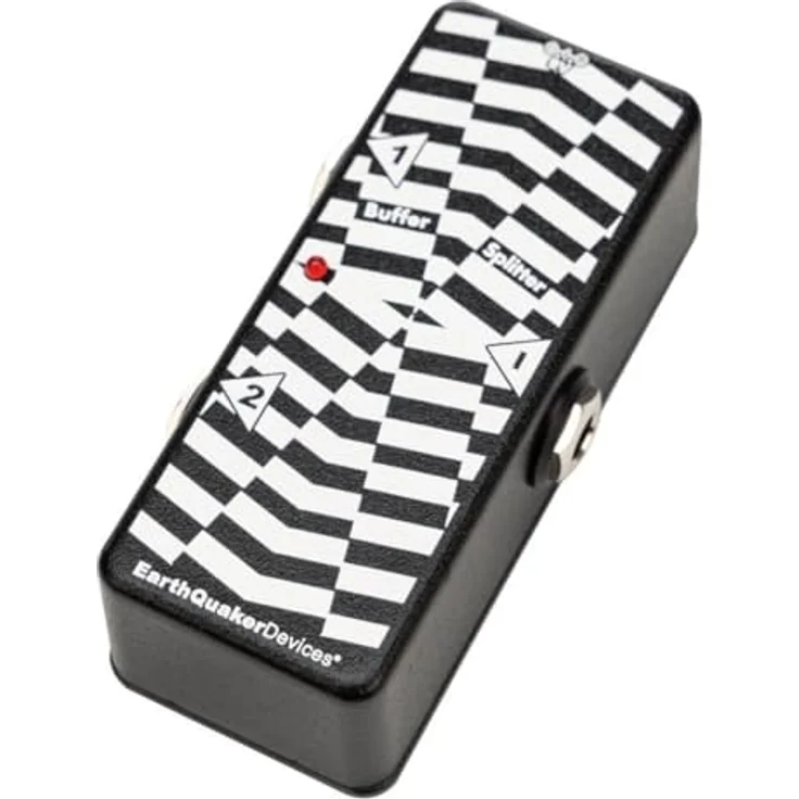 EarthQuaker Devices Buffer/Splitter, Gitarren-Effektgerät zur Signaltrennung mit 1 MOhm Eingangsimpedanz, Metallgehäuse, Hand-Made in USA – Bild 3