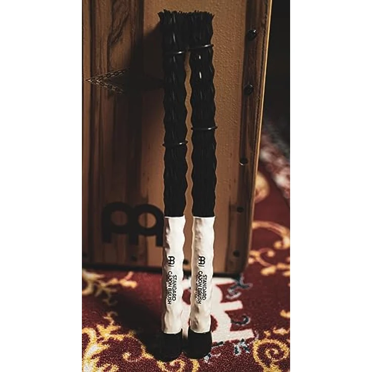 Meinl SB305 Cajon Brush, Kunststoffborsten mit Gummiringen, flexibler Griff, 358mm Länge, Made in U.S.A. – Bild 7