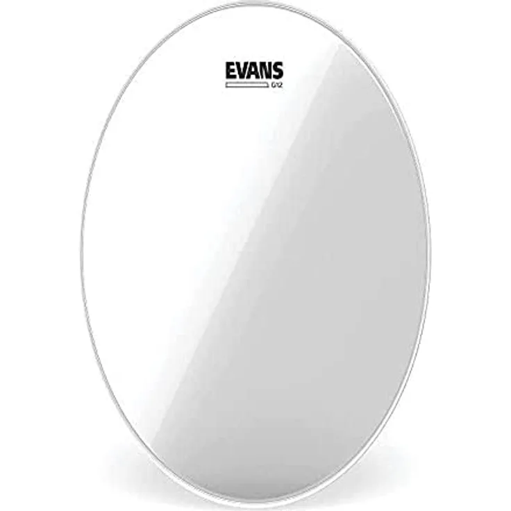 Evans 10" G12 Clear TomTom, Schlagzeugfell mit 0,3 mm Stärke und hervorragender Haltbarkeit