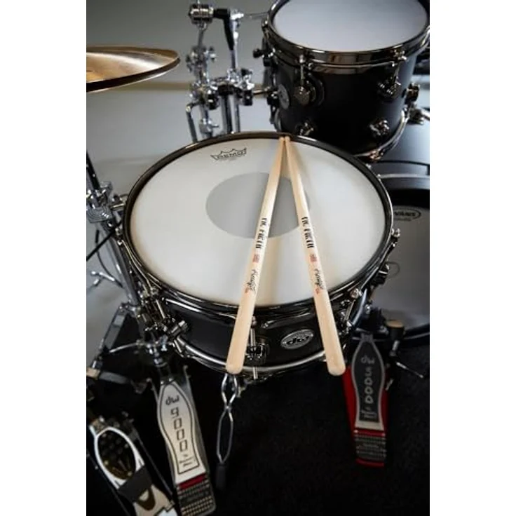 Vic Firth 5A American Concept Freestyle, Hickory Drumsticks mit vergrößertem Sweet Spot, 43,2 cm Länge, 14,5 mm Durchmesser – Bild 4