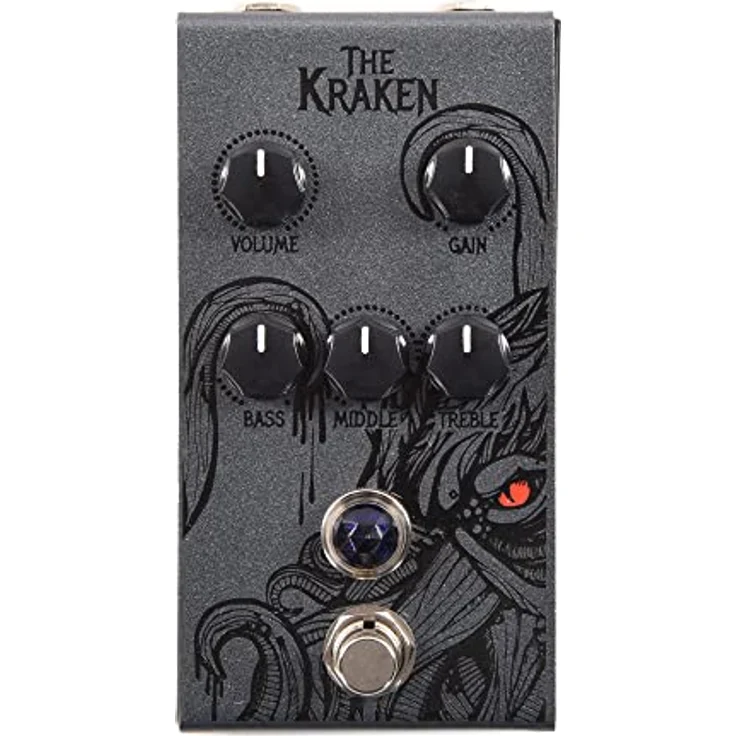 Victory Amplifiers V1 Kraken, Overdrive-Pedal für E-Gitarre mit Volume, Gain, Bass, Middle, Treble Reglern, 472g – Bild 1
