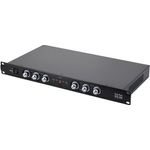 Harley Benton GPA-400, 19" Stereo Gitarren-Endstufe mit 2 x 200 Watt an 4 Ohm, leichtgewichtige Class-D Technologie, Frequenzgang 20-20KHz, Gewicht 3 kg