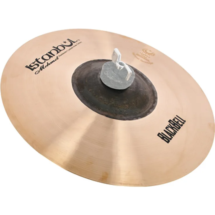 Istanbul Mehmet 10" Black Bell Splash, Schlagzeugbecken aus B20 Bronze, Traditional Finish mit kräftigem Klang