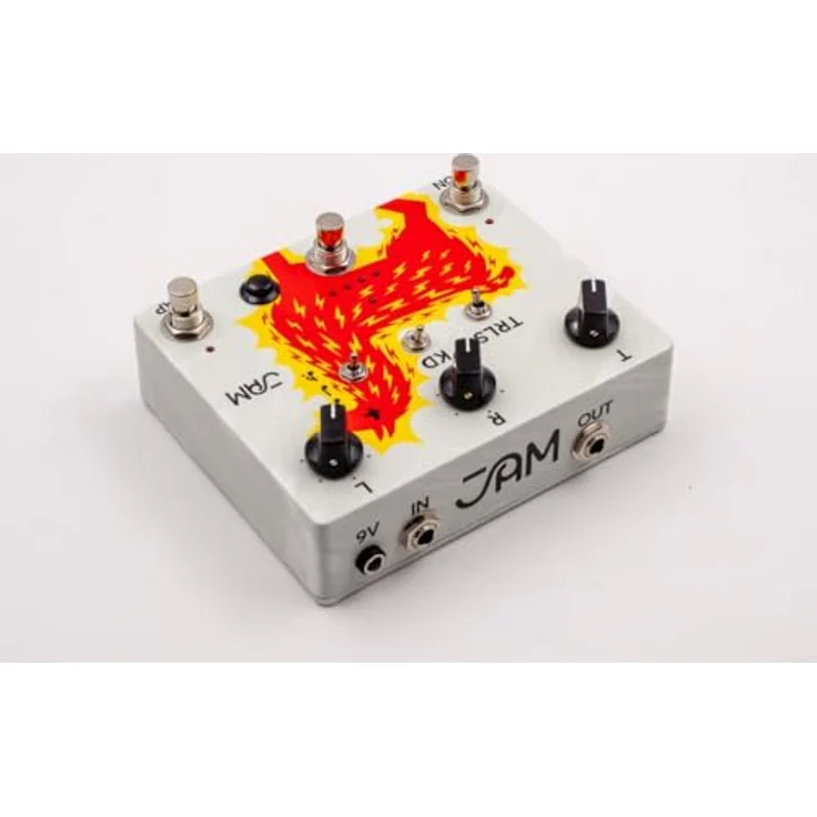 JAM pedals Delay Llama XTreme, vollanaloges Eimerketten Delay-Pedal mit 800 ms Verzögerungszeit, 4 Presets und 4 Klangmodi – Bild 4