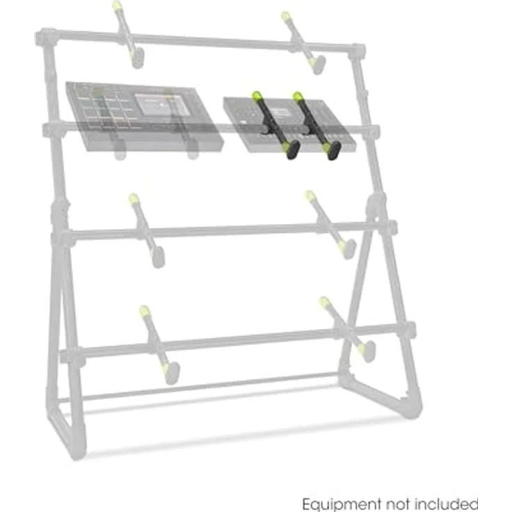Gravity KS MKS 01 KA B, Auflagearme für Multi Keyboard Stand, schwarz, ausgelegt für Kleingeräte bis 420 mm tief – Bild 6