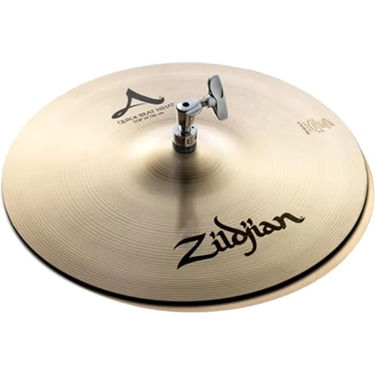 Zildjian A Zildjian Series 14" Quick Beat Hi-Hat Cymbals, Paar mit mittlerem und schwerem Gewicht, traditionelles Finish, schnelle Reaktion – Bild 1