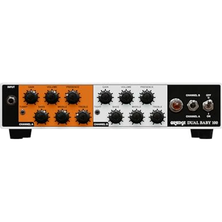 Orange Dual Baby 100, 100 Watt Gitarren Topteil mit Class A/B Transistor Endstufe und kanalumschaltbarer Vorstufe – Bild 1