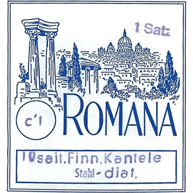 Romana Kantele 9 Strings Set, Finnische Kantele mit Bronzedraht, Stimmung: d'-e'-fis'-g'-a'-h'-cis''-d''-e'' – Bild 2