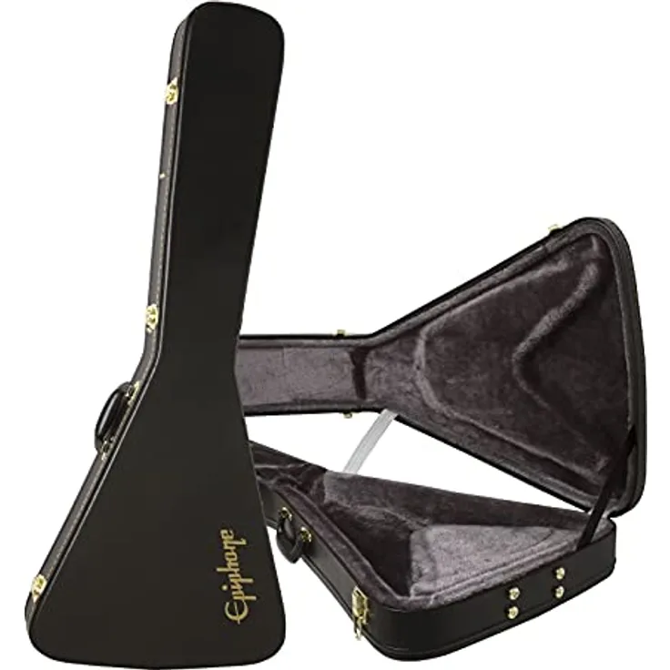Epiphone Flying V Case, Original Gitarrenkoffer für Epiphone Flying V Gitarre