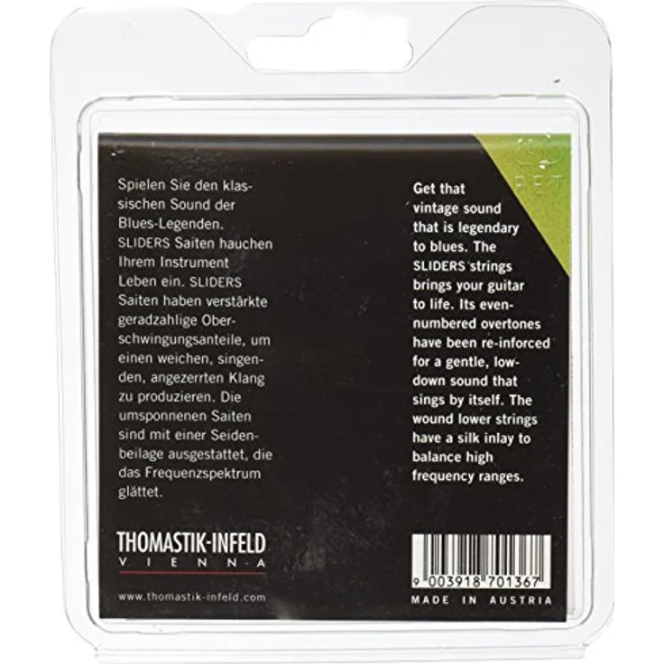 Thomastik SL110, E-Gitarren Saiten der BLUES Series, 010-048 – Bild 2