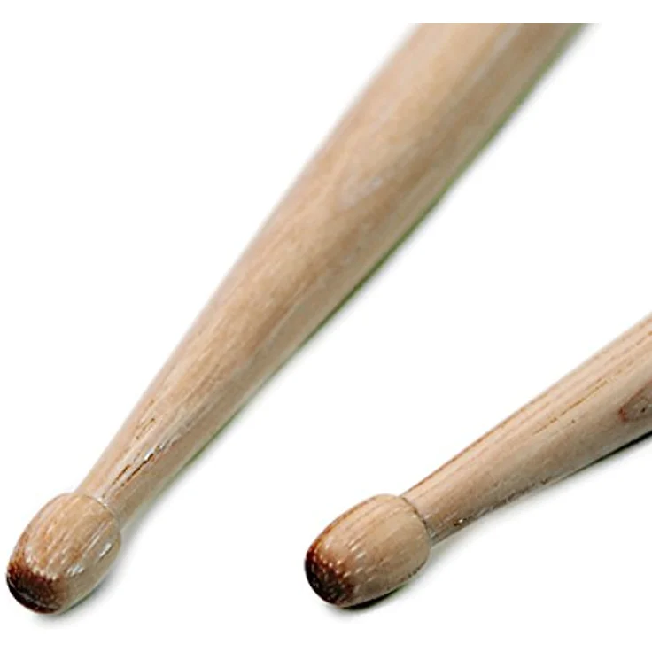 Rohema 5A Hickory Drum Stick, Natural-Serie, unlackiert, 405mm Länge, 14,5mm Durchmesser, Made in Germany – Bild 3