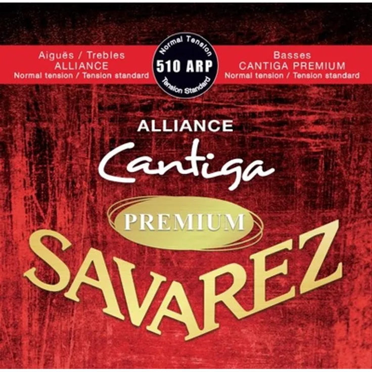 Savarez 510ARP NT Alliance Cantiga P, Gitarrensaiten mit brillanten Alliance-Diskantsaiten und kraftvollen Premium-Basssaiten
