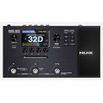 NuX MG-30 Multi-Effects Modeler Pedal, 30 HD-Amp-Modelle, Looper & Drum Machine, USB-Audio-Schnittstelle, Schwarz