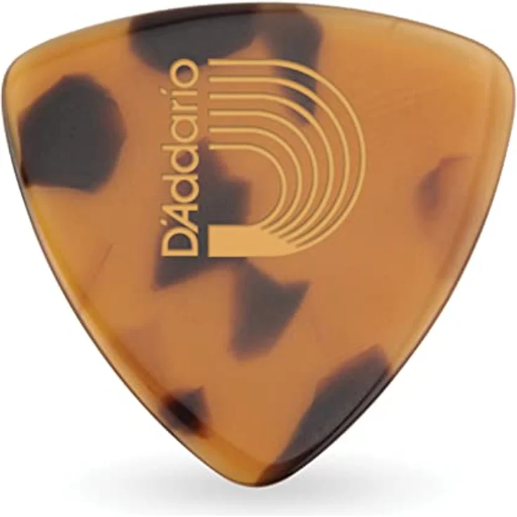 Daddario Chris Thile Signature Casein, Plektrum mit breiter dreieckiger Form für optimale Kontrolle und Artikulation, 1 Stück – Bild 2