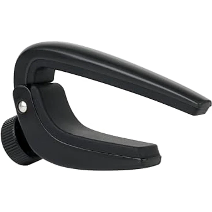 Fender Player Capo Acoustic/Electric, Kapodaster für akustische und elektrische Gitarren, schwarz, mit präziser Intonation und stimmstabilem Sitz – Bild 6