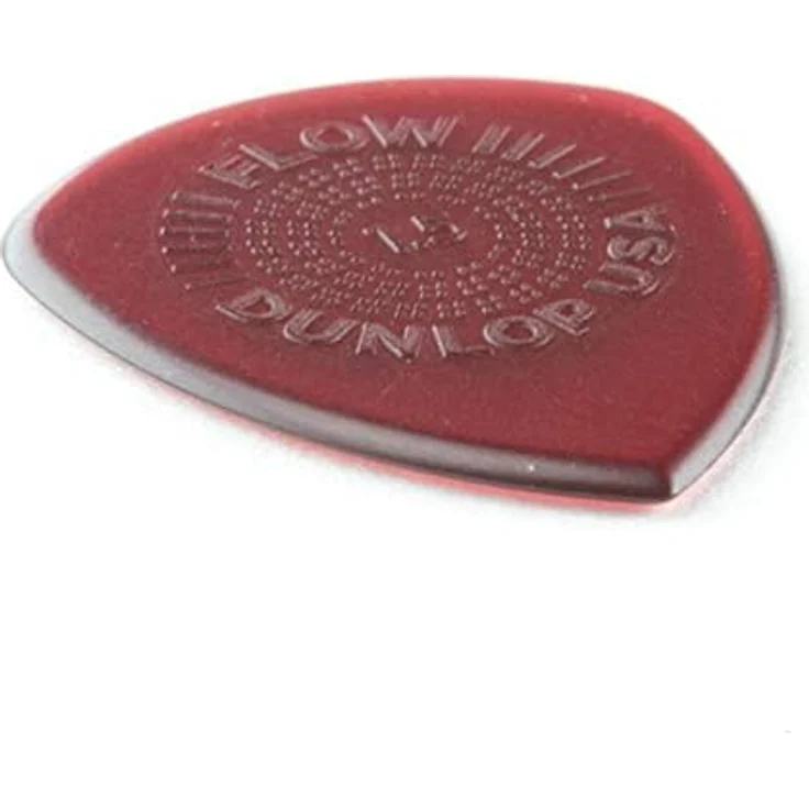 Dunlop Flow Standard Picks 0.88 mm, Plektren Refill Pack mit pointierter Spitze, olivgrün, 24 Stück, Made in U.S.A. – Bild 4