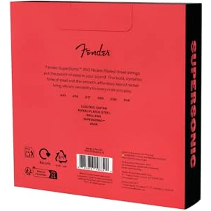 Fender Super 250R NPS Ball End Strings, E-Gitarrensaiten (.010-.046), 3er Pack mit Vapor Corrosion Pack – Bild 3