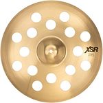 Sabian 18" XSR O Zone, Schlagzeugbecken mit Vintage Look und Zweijahresgarantie