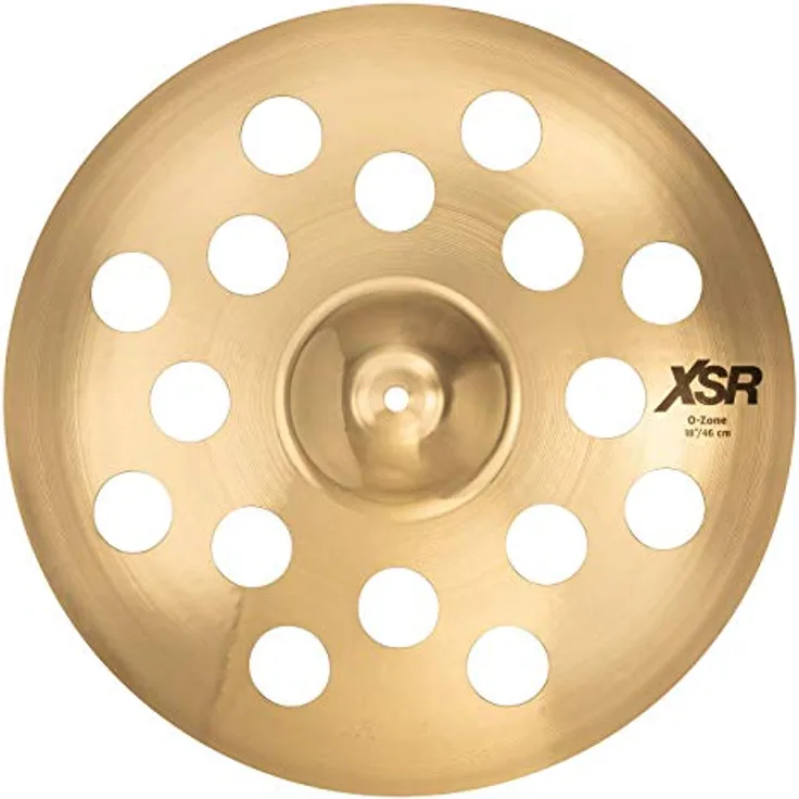 Sabian 18" XSR O Zone, Schlagzeugbecken mit Vintage Look und Zweijahresgarantie