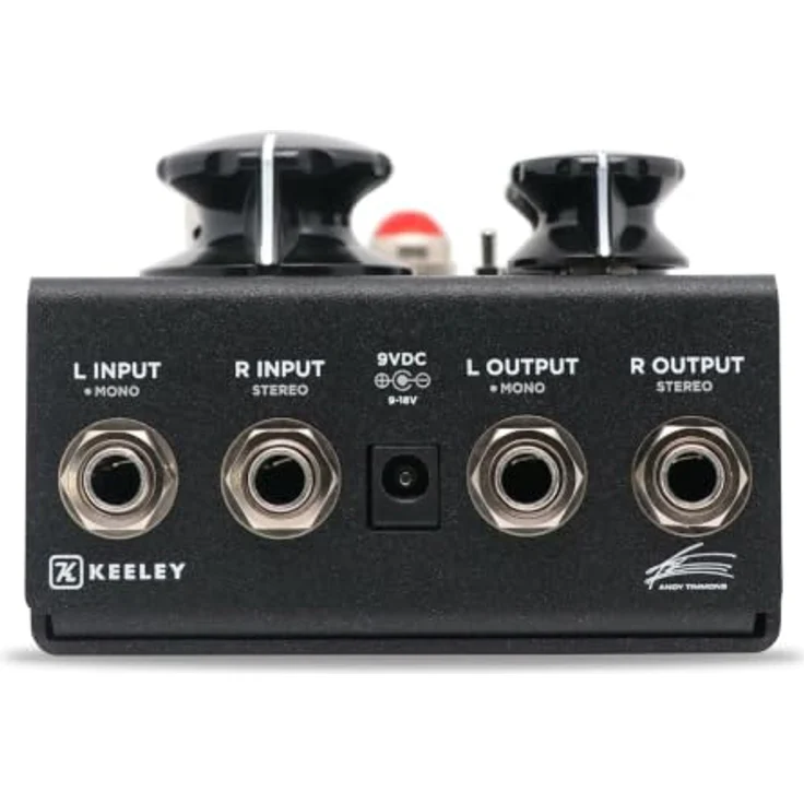 Keeley Halo Core - Andy Timmons Echo, True Stereo Delay Pedal mit 1500 ms max. Delay Time, 3 Delay Rhythm-Mode und Saturate-Regler – Bild 4
