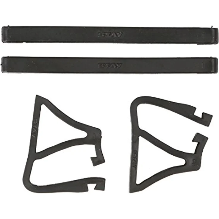 STAY MUSIC Set 2 2-lagig, Aluminium-Keyboardständer mit 2 höhenverstellbaren Ebenen, rot, tragbar und mit Kabelmanagement – Bild 4