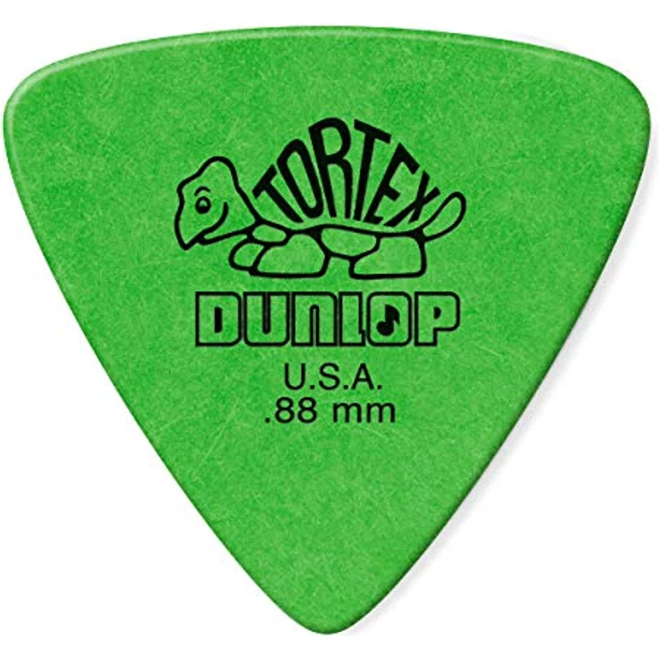 Dunlop Tortex Triangle 0,88mm, Plektren Set mit 72 Stück in Dreiecksform – Bild 1