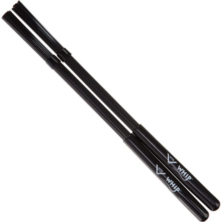 Vater Whip Sticks Rods, Drumsticks aus Kunststoffbesen für verbesserten Durchschlag und Spielgefühl wie Standard Drumsticks