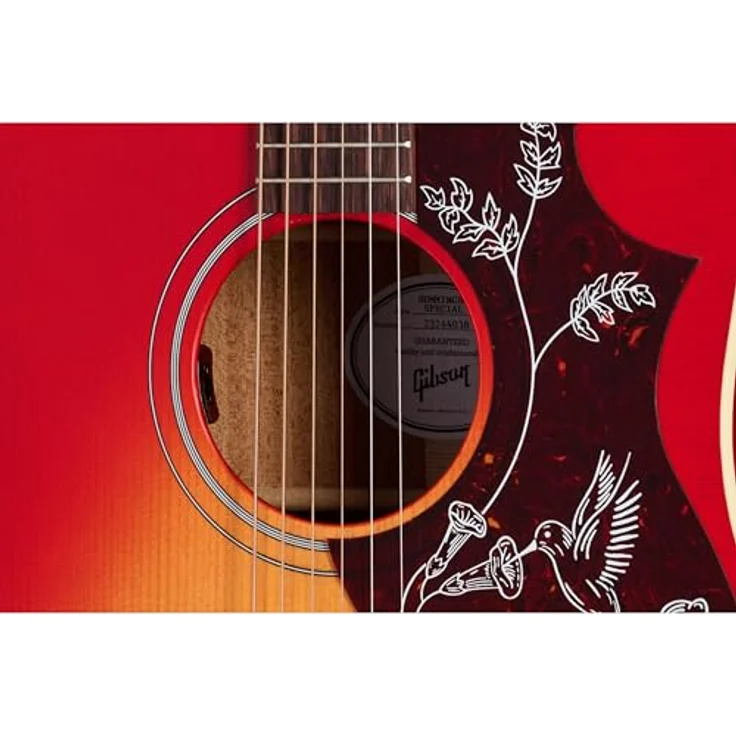 Gibson Hummingbird Special SVS, Dreadnought Westerngitarre mit LR Baggs Tonabnehmer, Sitka Fichte Decke, Satin Vintage Sunburst – Bild 7