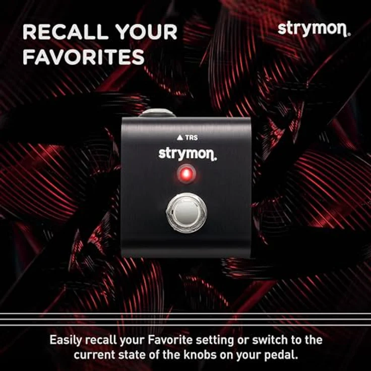 Strymon MiniSwitch, Preset-Wahl- und Tap-Tempo-Schalter für Strymon Effektpedale, keine Stromversorgung nötig – Bild 4