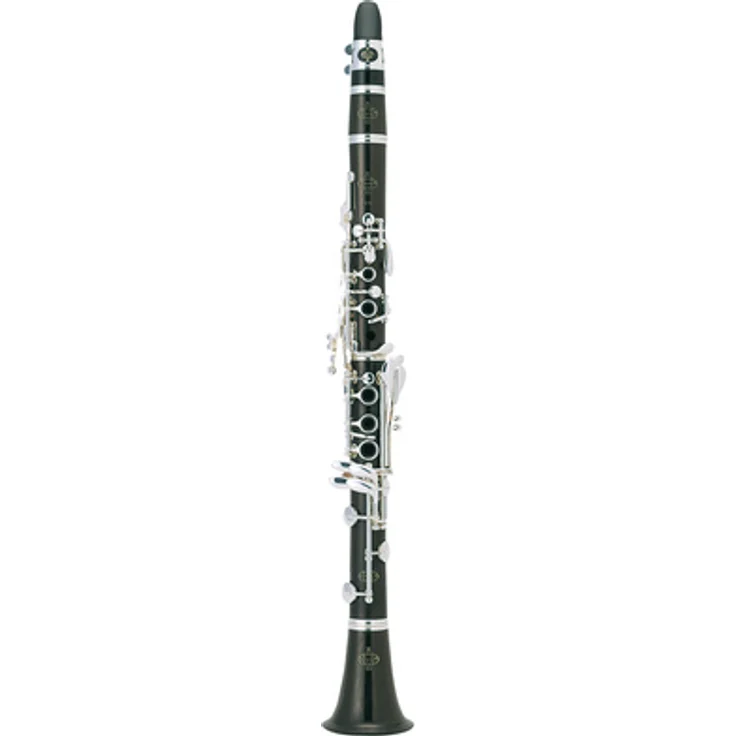 Buffet Crampon E-11 C-Klarinette, 442 Hz, Boehm-System, aus afrikanischem Grenadill, versilberte Mechanik, 17 Klappen und 6 Ringe, inkl. Etui und Zubehör