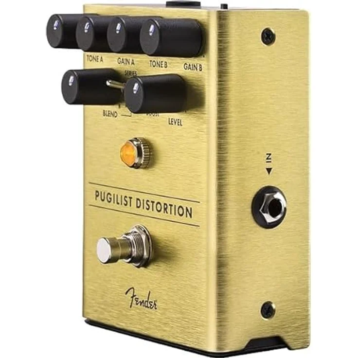 Fender Pugilist Distortion Pedal, Effektpedal mit Distortion, Tone A/B, Drive A/B, Bass Boost, Blend/Serie Toggle – Bild 2