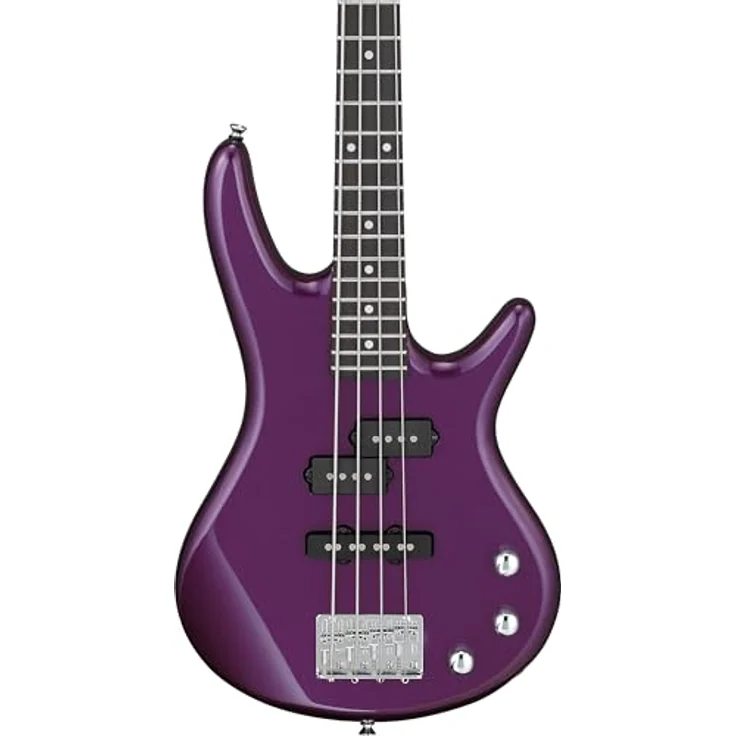 Ibanez miKro GSRM20-MPL, 4-Saiter E-Bass in Metallic Purple mit sorgfältiger Verarbeitung und ausgewählten Materialien – Bild 5