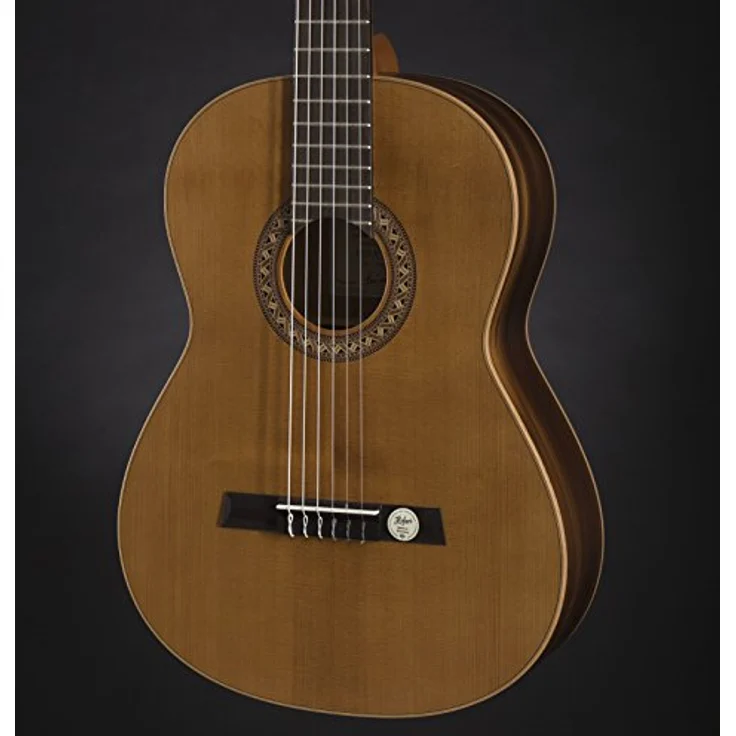 Höfner HGL8 Green Line, Konzertgitarre 4/4 aus heimischen Hölzern, massive Fichtendecke, geräucherte Lärche, Erle Hals, Räuchereiche Griffbrett, Mensur 650mm, Sattelbreite 50mm, Gold Mechanik, Made in Germany – Bild 6