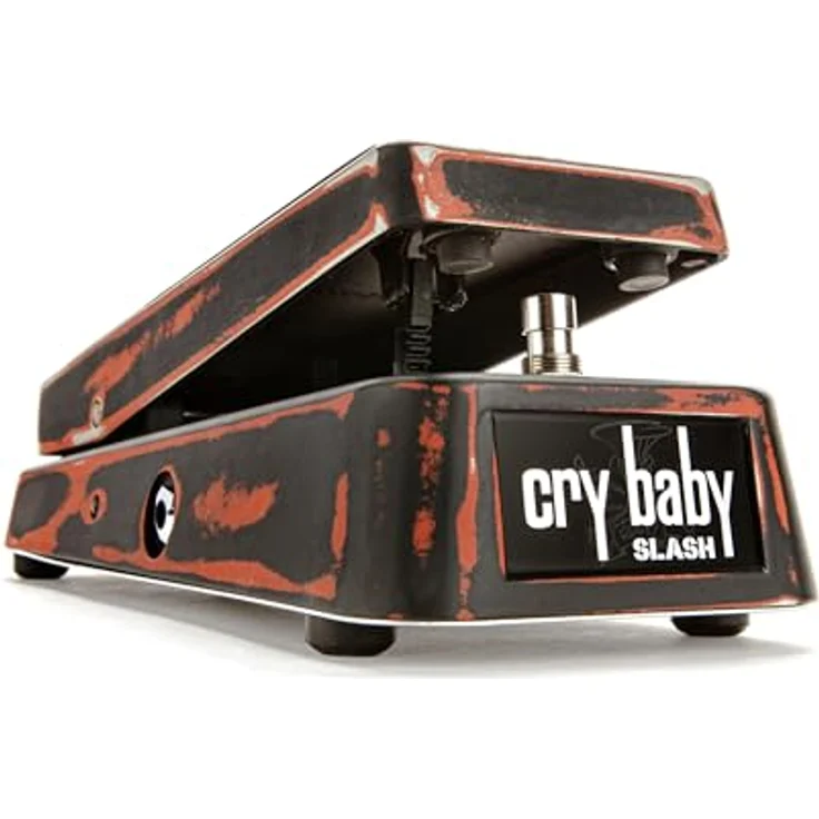 Dunlop Slash Cry Baby Classic, Wah Effekt Pedal für E-Gitarre mit dynamischer Bandbreite und True Hardwire Bypass – Bild 1