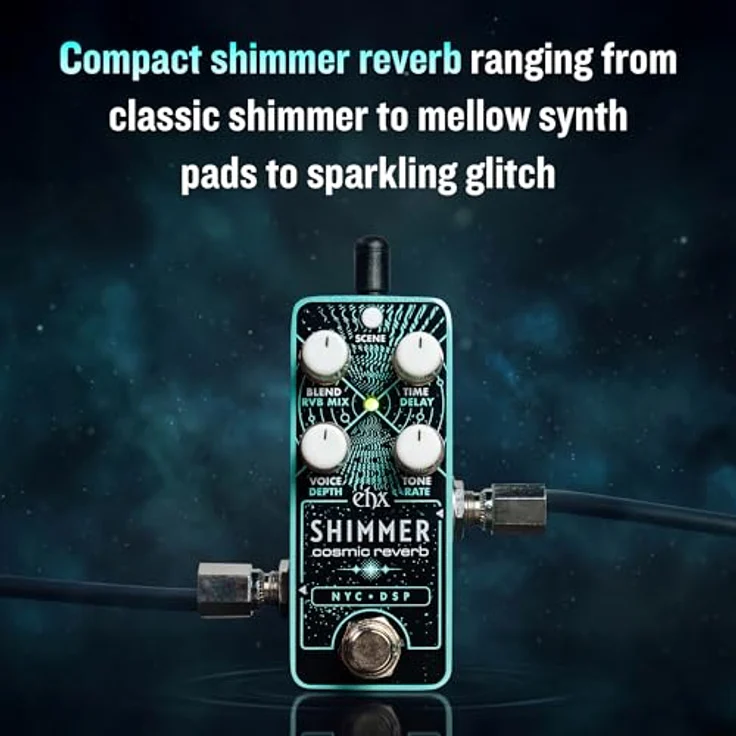 Electro Harmonix Pico Shimmer Reverb, kompaktes Effektpedal mit 3 Szenen und Infinite Reverb-Modus – Bild 5