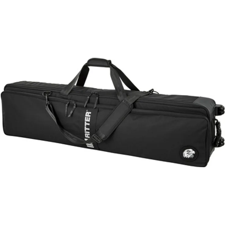 Ritter Keyboard Bag Bern 1325, transportable Tastaturtasche mit Rollen, Innenmaße 1325x295x160 mm, schwarz