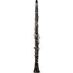 RZ Clarinets G-Clarinet Student, G-Klarinette (Deutsches System) aus ABS, 17 Klappen, 4 Ringe, versilberte Mechanik, inkl. 2 Birnen und RZ-Koffer