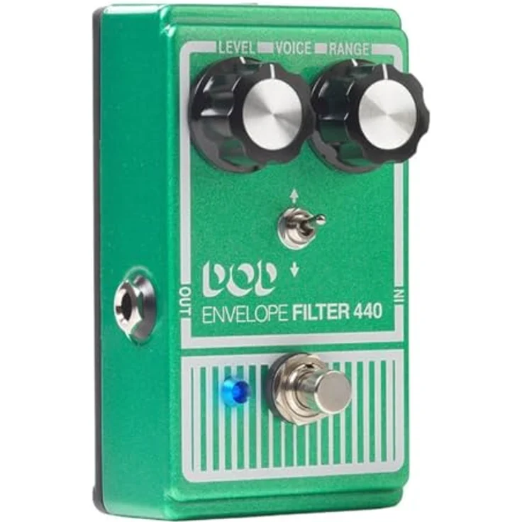 Digitech DOD Envelope Filter 440, Band Pass Filter Pedal mit True Bypass, leichtes Aluminium Gehäuse, verbesserte Schaltung – Bild 3
