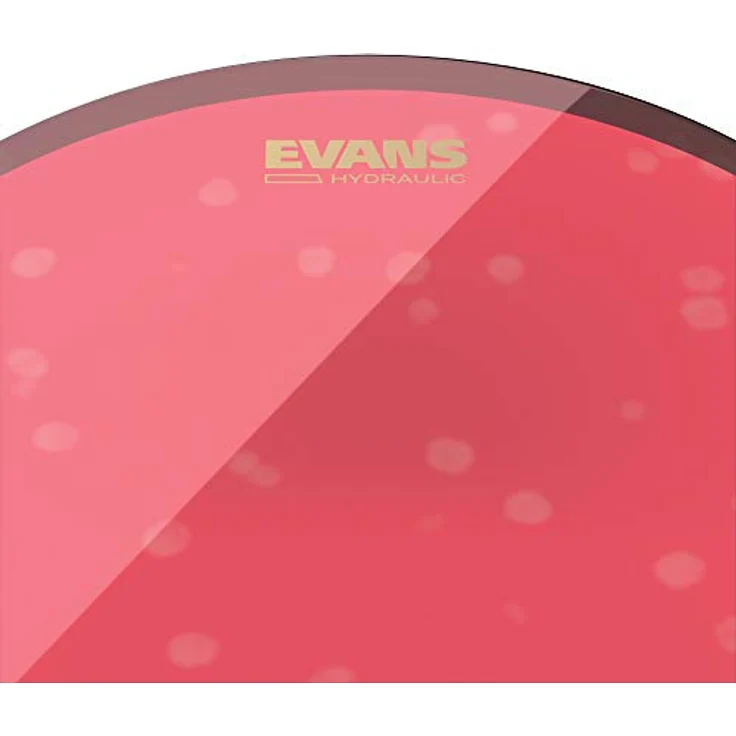 Evans 18" Hydraulic Red Tom, ölgefülltes Schlagzeugfell mit fettem Sound und kurzem Sustain – Bild 2