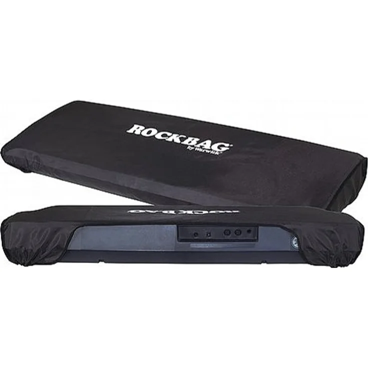 Rockbag DC RB 21718 B 122, Abdeckhaube für Keyboard aus PVC mit Gummizug, schwarz, 122 x 41 x 13,5 cm – Bild 2