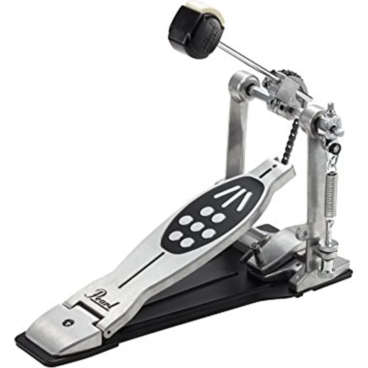 Pearl P-920 Bass Drum Pedal, Power Shifter Serie mit Einzel-Kettenantrieb und Bodenplatte, optimale Laufeigenschaft – Bild 1