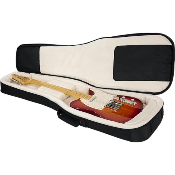 Gator G-PG E-Guitar Bag, ProGo Ultimate Gigbag mit Micro-Fleece Innenpolsterung und abnehmbarem Rucksacktrageriemen, schwarz – Bild 13
