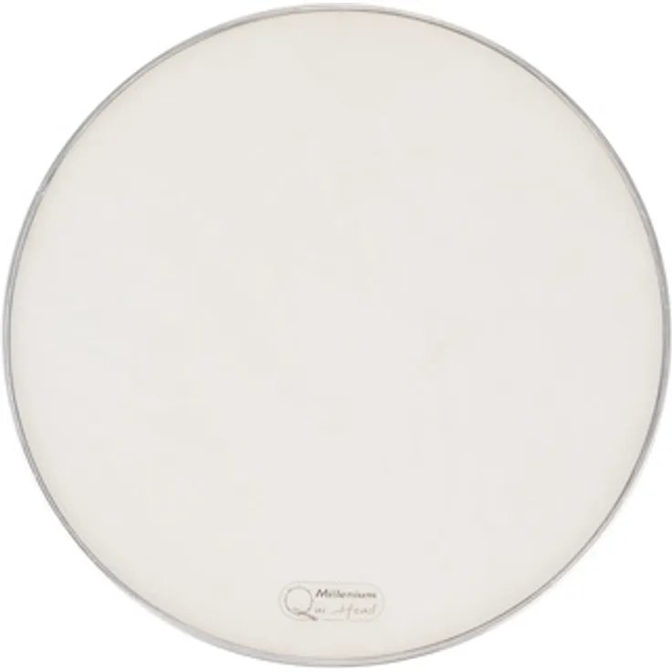 Millenium QuiHead 20" Mesh Head, doppellagiges Trigger Mesh Fell für leises Üben, stimmbar, weiß