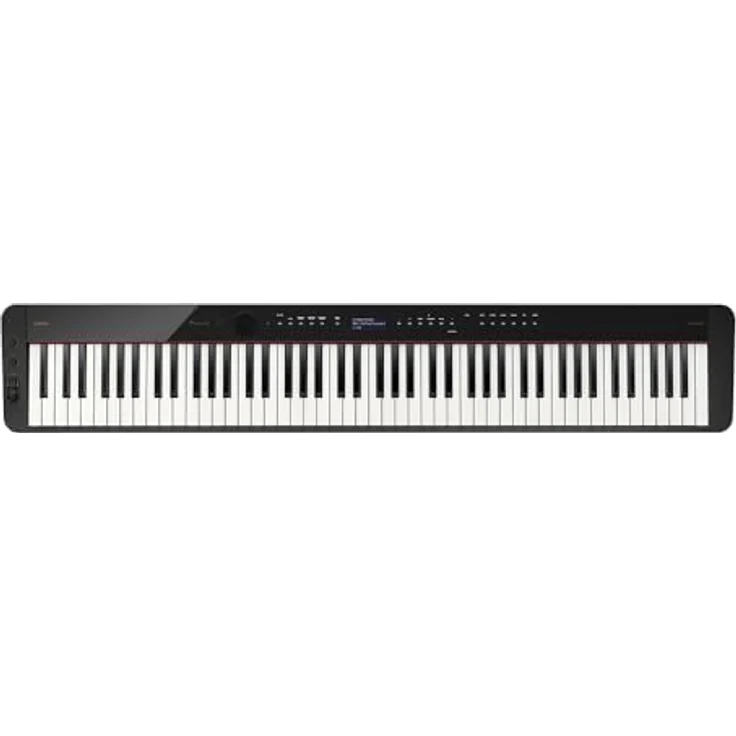 Casio PX-S3100 BK Privia, Digitalpiano mit 88 Tasten, 700 Sounds, 200 Rhythmen, Bluetooth Audio, schwarz – Bild 1