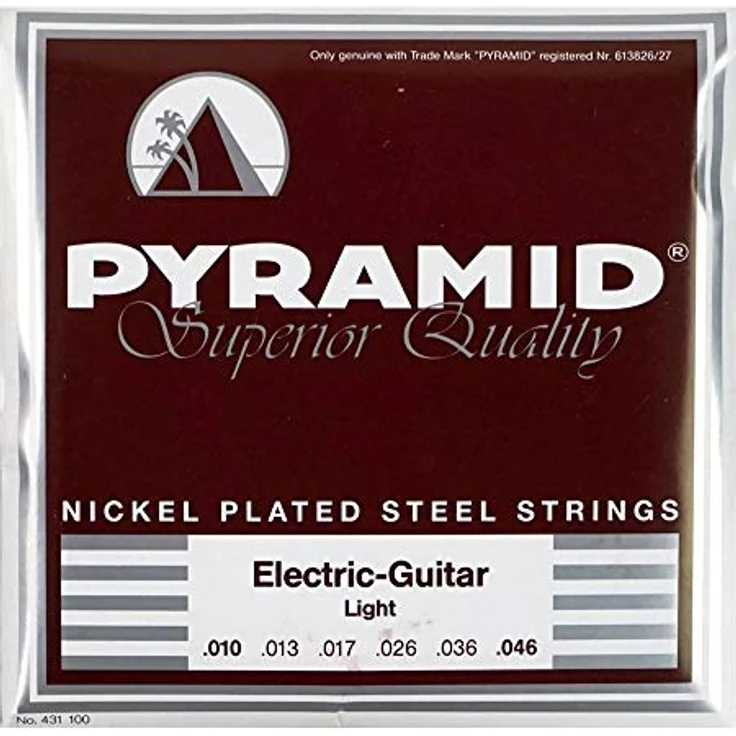 Pyramid Electric Strings 010-046 Light, Nickel-Plated Steels Gitarrensaiten in Stärke .010 - .046 – Bild 2