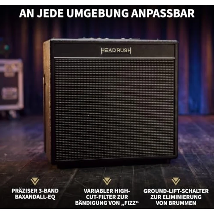 Headrush FRFR-12 Cab, Aktiver Full-Range Lautsprecher mit 750 W Peak, Bluetooth 5.3 und 3-Band EQ – Bild 7