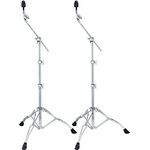 Tama HC43BWN Cymbal Boom Stand Pack, Doppelpack mit versenkbarem Galgen und Quick Set Cymbal Mate